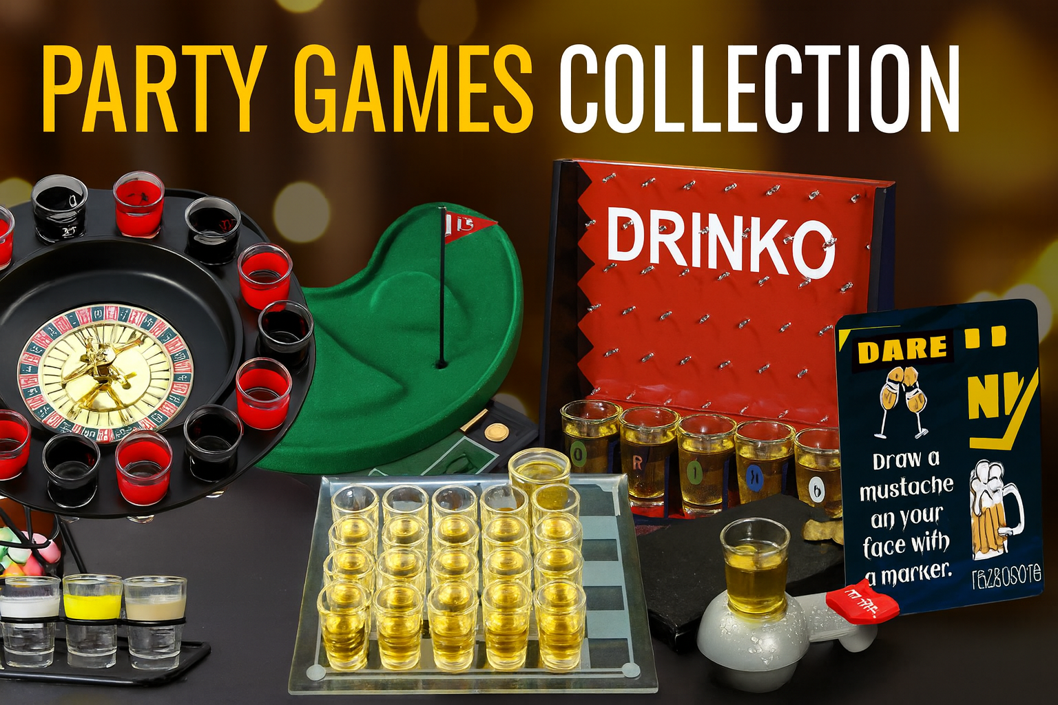 Ultimate Drinking Games Party Bundle 🎲🍺