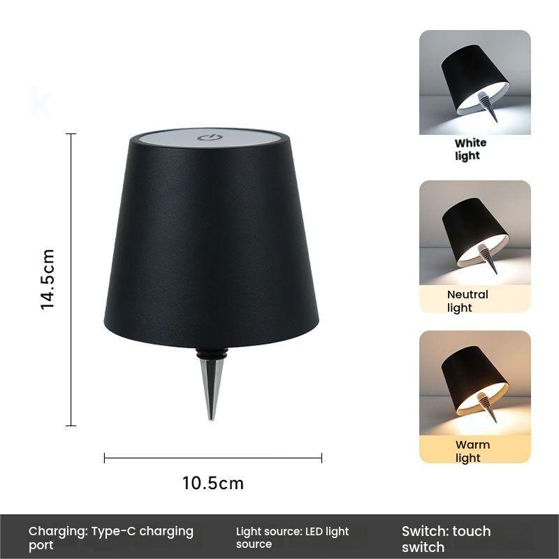 LED Rechargeable Bottle Insert Night Light - Versatile Wine Bottle Lamp