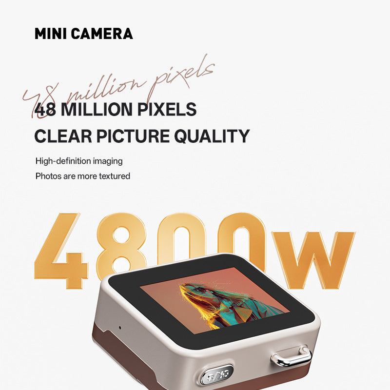 Y6000 Retro Mini Digital Camera - Vintage-Style HD Pocket Photographer