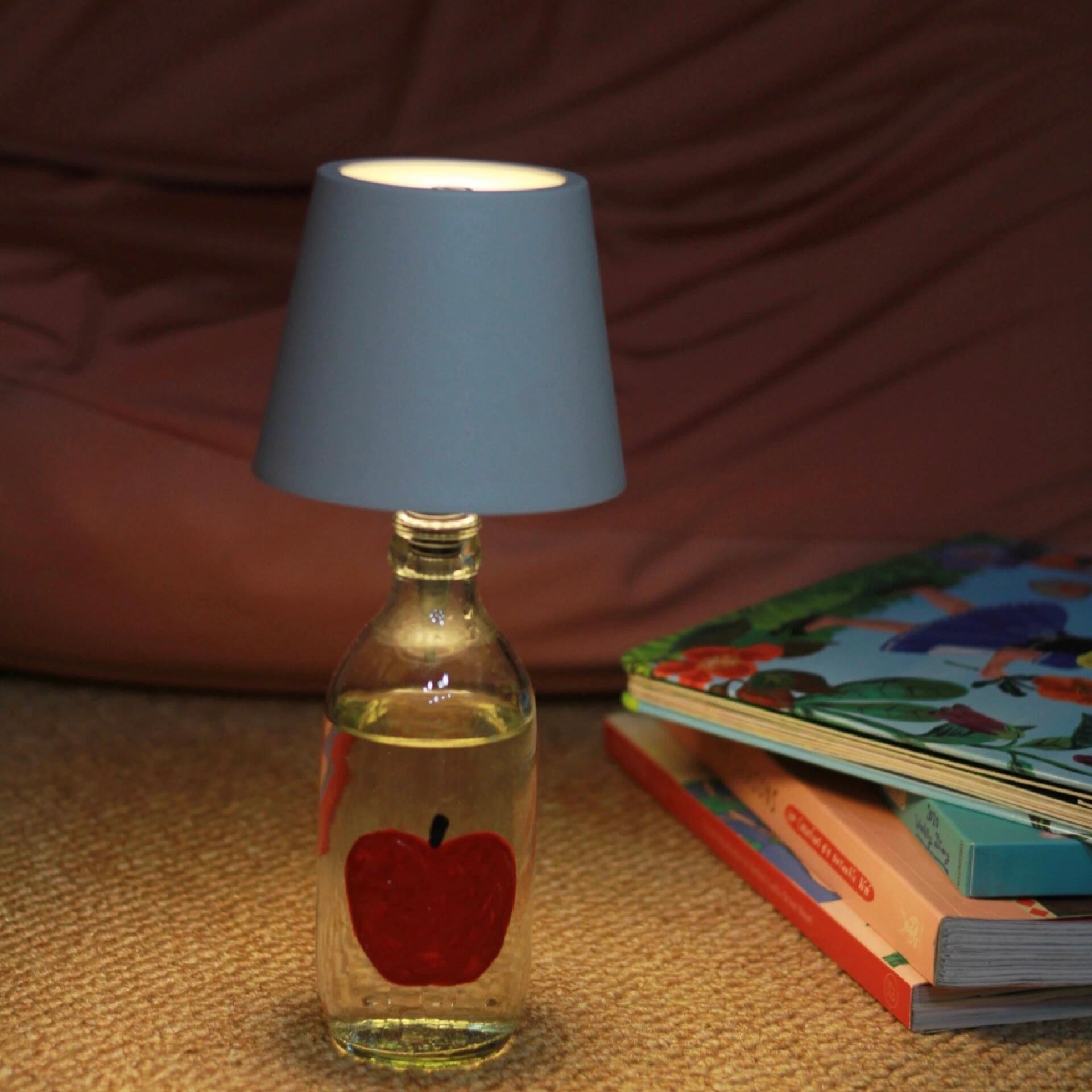 LED Rechargeable Bottle Insert Night Light - Versatile Wine Bottle Lamp