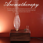 Dream Back to London Retro Heart Aromatherapy Diffuser – Vintage Cold Scent Lamp & Romantic Night Light