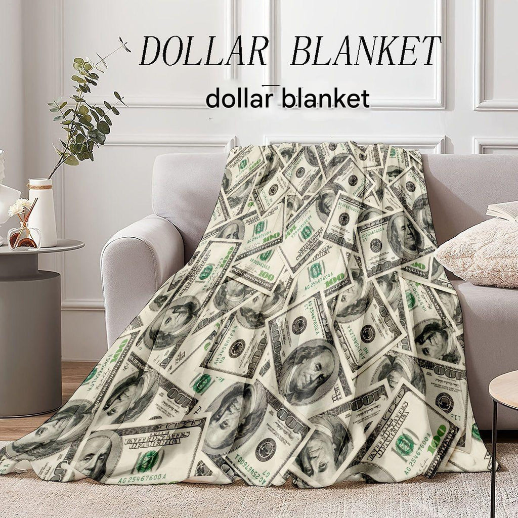 Dollar Blanket - The Ultimate Dream Blanket for Sleeping on Money