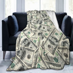 Dollar Blanket - The Ultimate Dream Blanket for Sleeping on Money