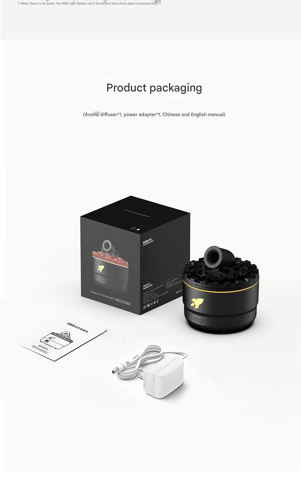 Ultrasonic RGB Humidifier - Your Personal Atmosphere Creator!