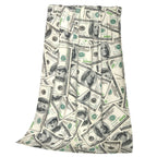 Dollar Blanket - The Ultimate Dream Blanket for Sleeping on Money