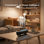 Titanic Jellyfish Aroma Diffuser – Vintage Ocean Liner Ultrasonic Humidifier with Smart Mist & RGB Lights