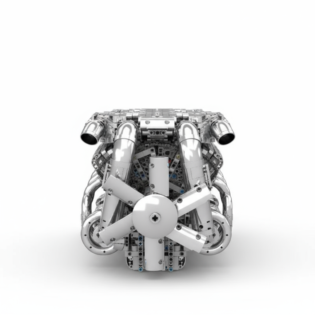 Engine 1:8 Scale Motorized Building Kit