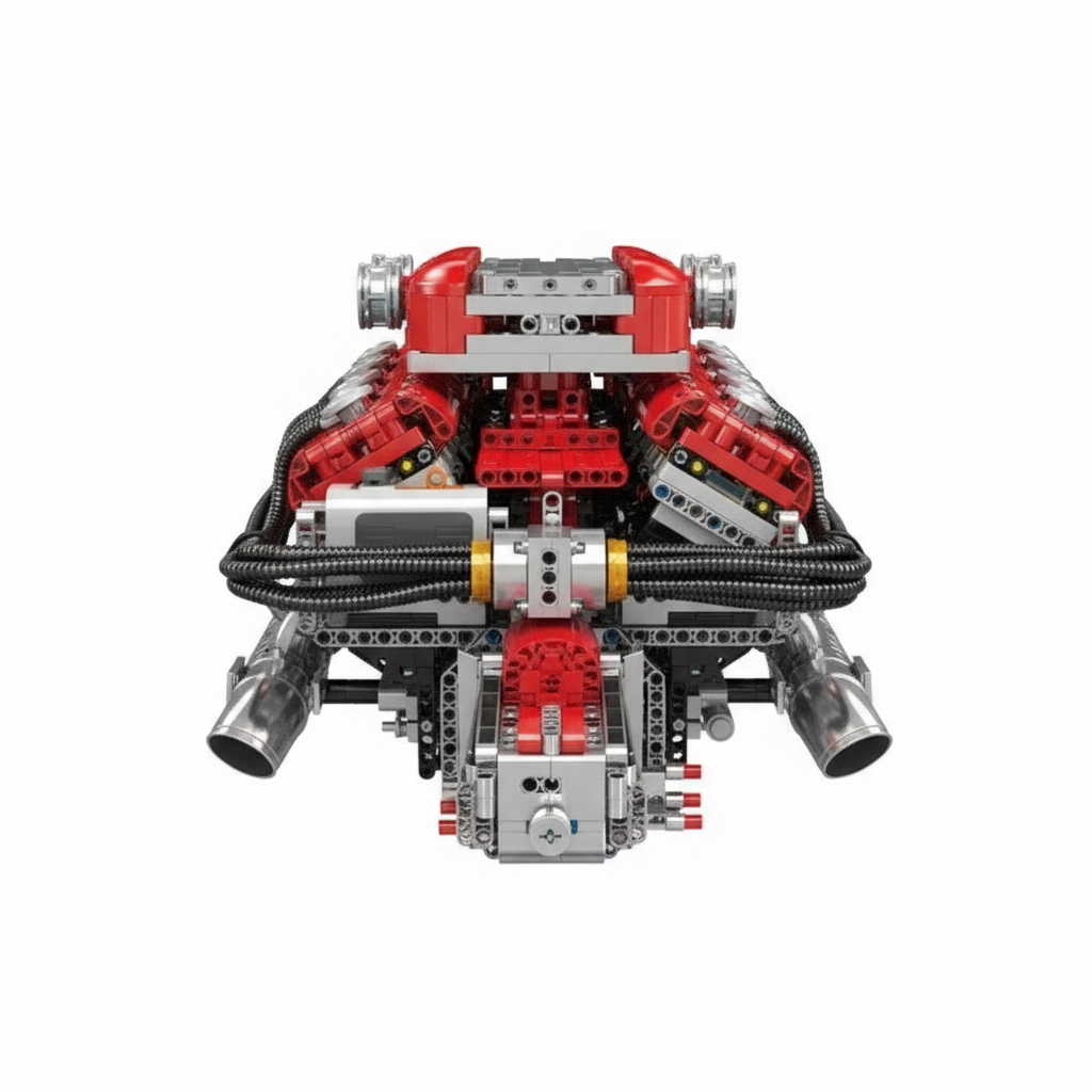 Engine 1:8 Scale Motorized Building Kit