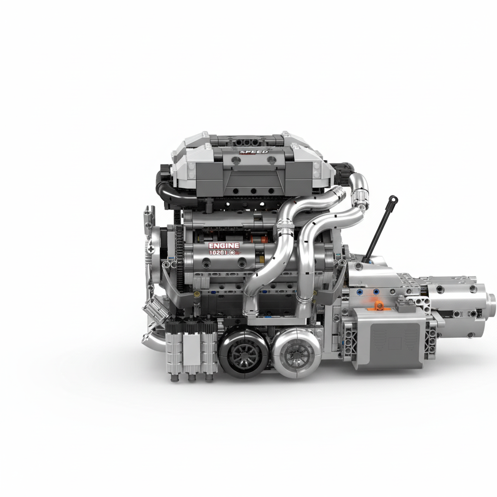 Engine 1:8 Scale Motorized Building Kit