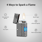 Black Tech Smart Voice-Controlled Lighter