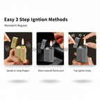 Black Tech Smart Voice-Controlled Lighter