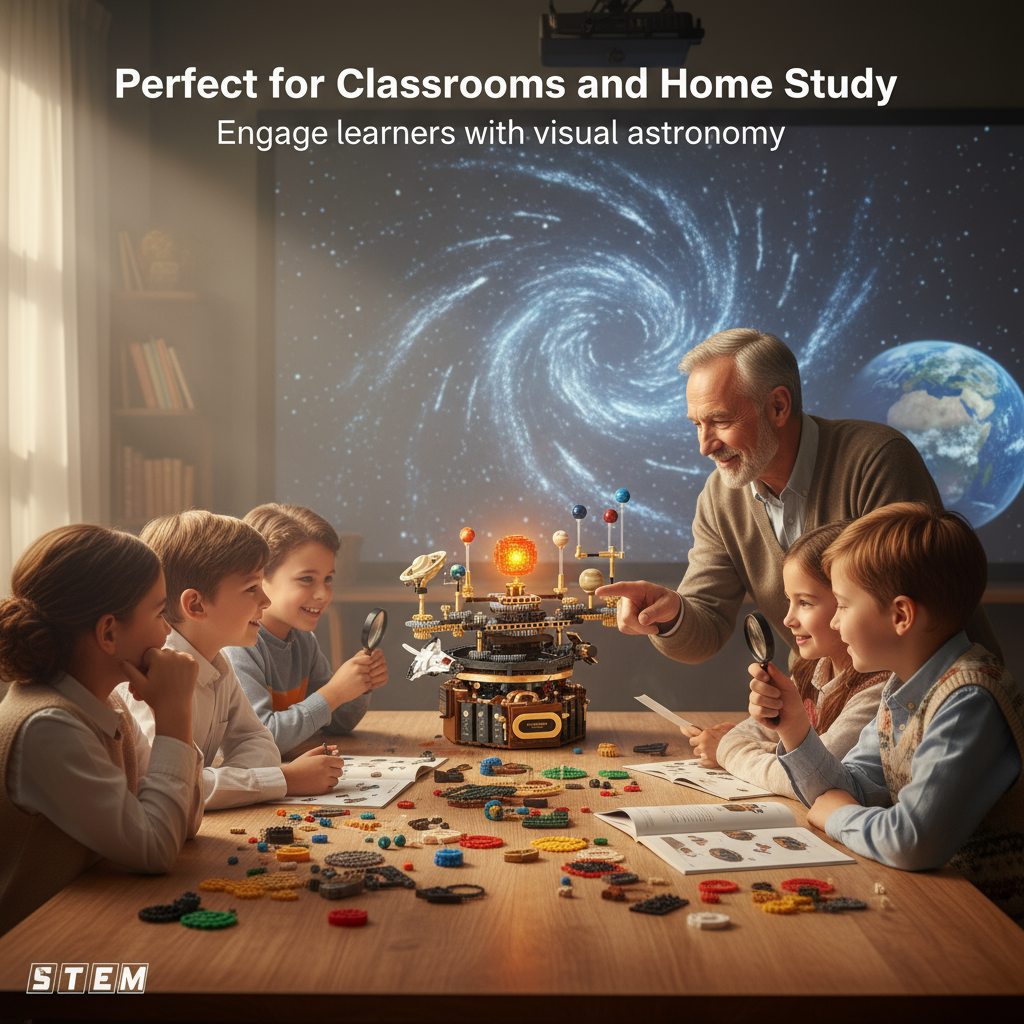 STEM Solar System Electric Planetarium T2004 - Bring the Universe Home