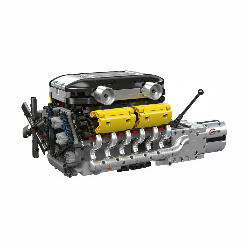 Engine 1:8 Scale Motorized Building Kit