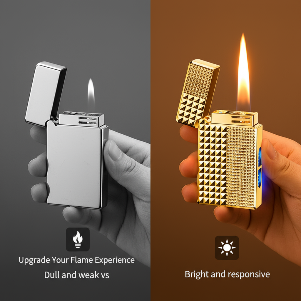 Black Tech Smart Voice-Controlled Lighter