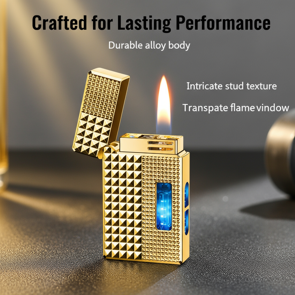 Black Tech Smart Voice-Controlled Lighter
