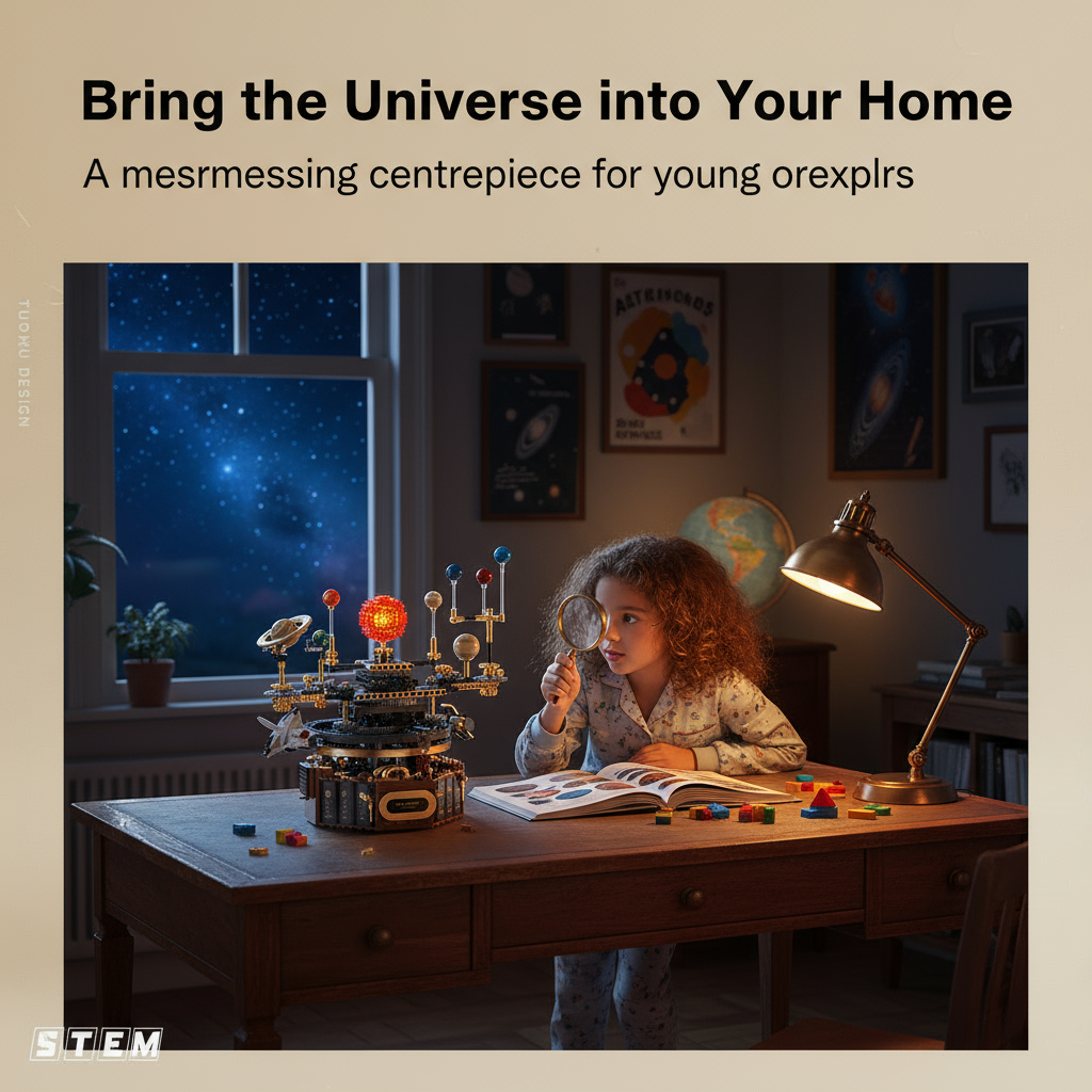 STEM Solar System Electric Planetarium T2004 - Bring the Universe Home