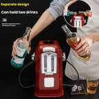 Vintage Dual Dispenser Gas Station Alcohol Cannon