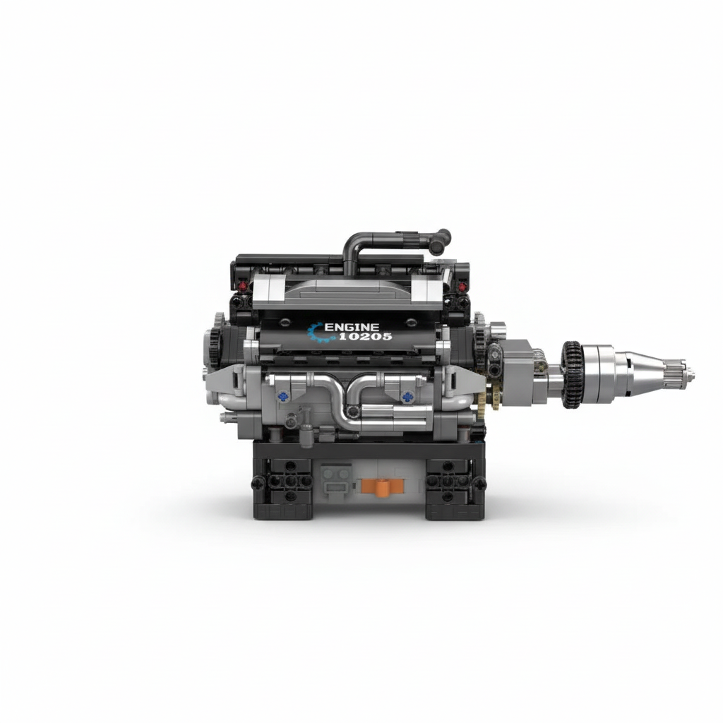 Engine 1:8 Scale Motorized Building Kit