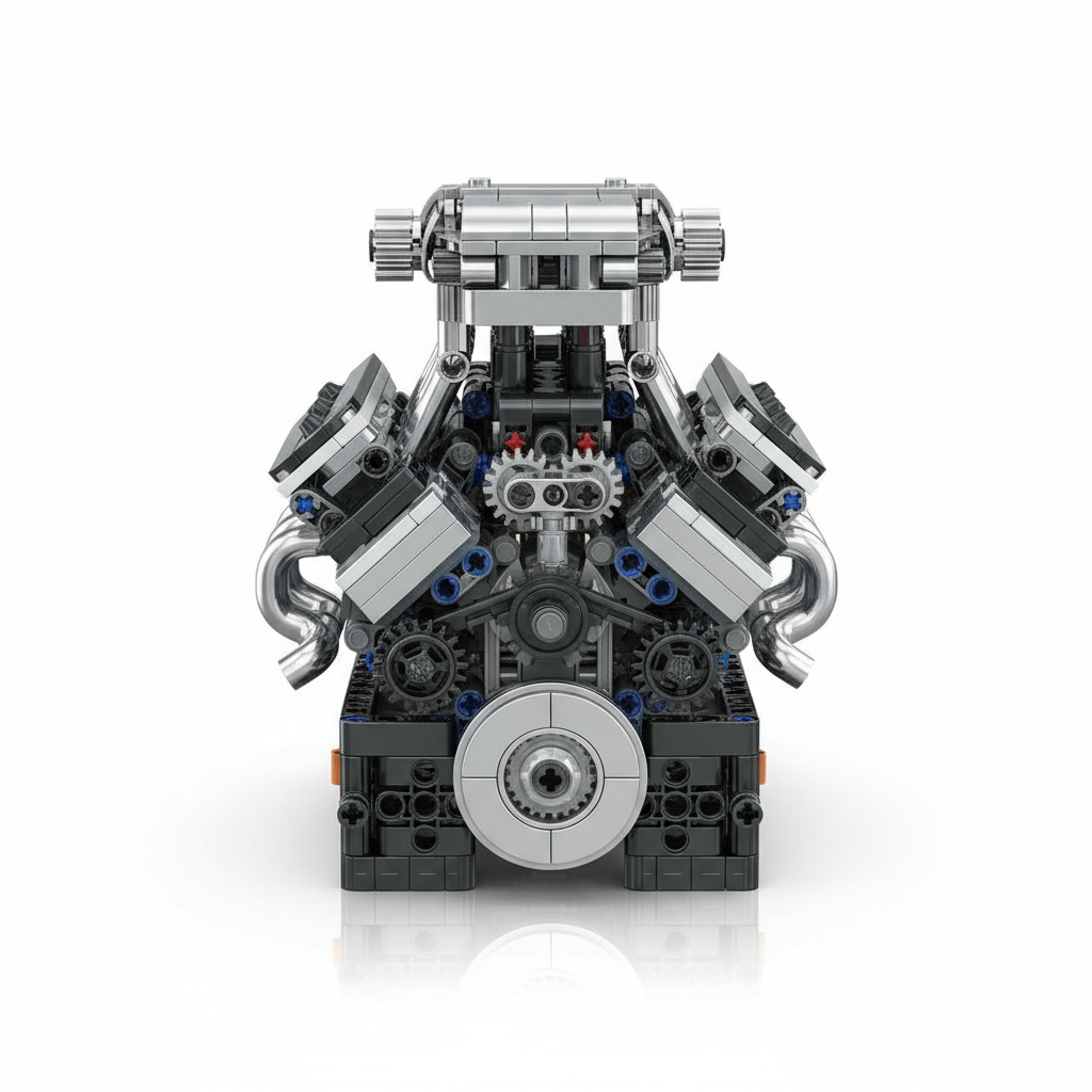 Engine 1:8 Scale Motorized Building Kit