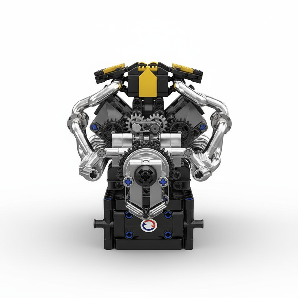 Engine 1:8 Scale Motorized Building Kit