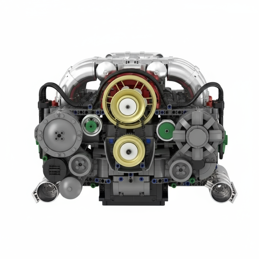 Engine 1:8 Scale Motorized Building Kit