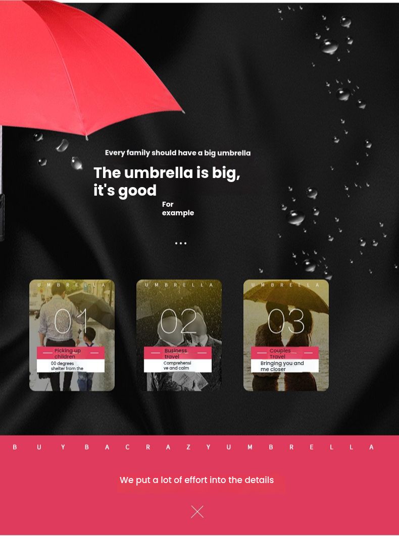 LED Illuminated Lace Umbrella - Glowing Night Safety Rain Umbrella