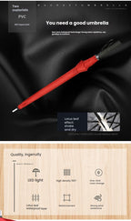 LED Illuminated Lace Umbrella - Glowing Night Safety Rain Umbrella