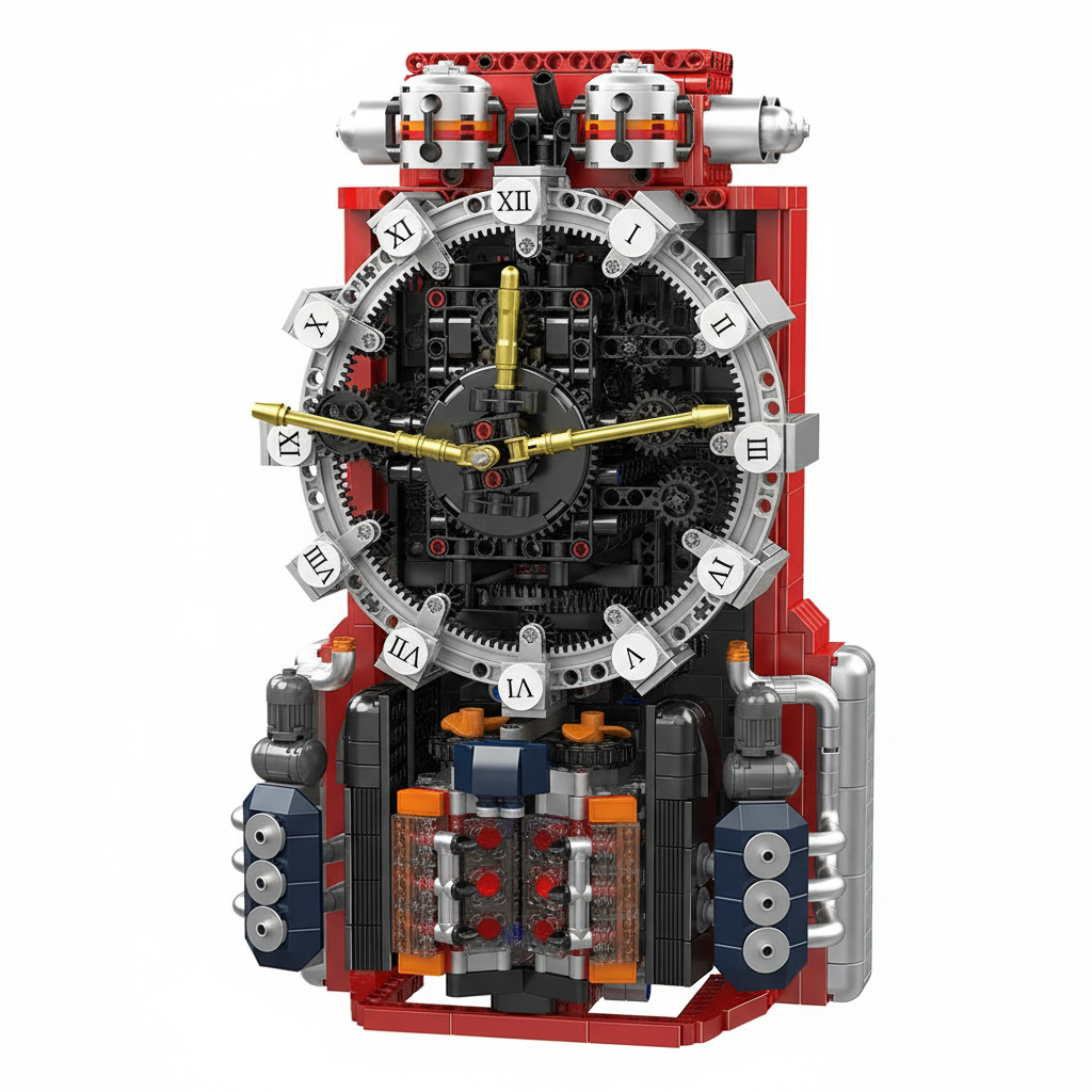 Engine 1:8 Scale Motorized Building Kit