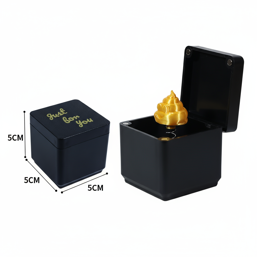 Middle Finger Prank Gift Box – Christmas Edition | Hilarious Spring-Loaded Troll Surprise