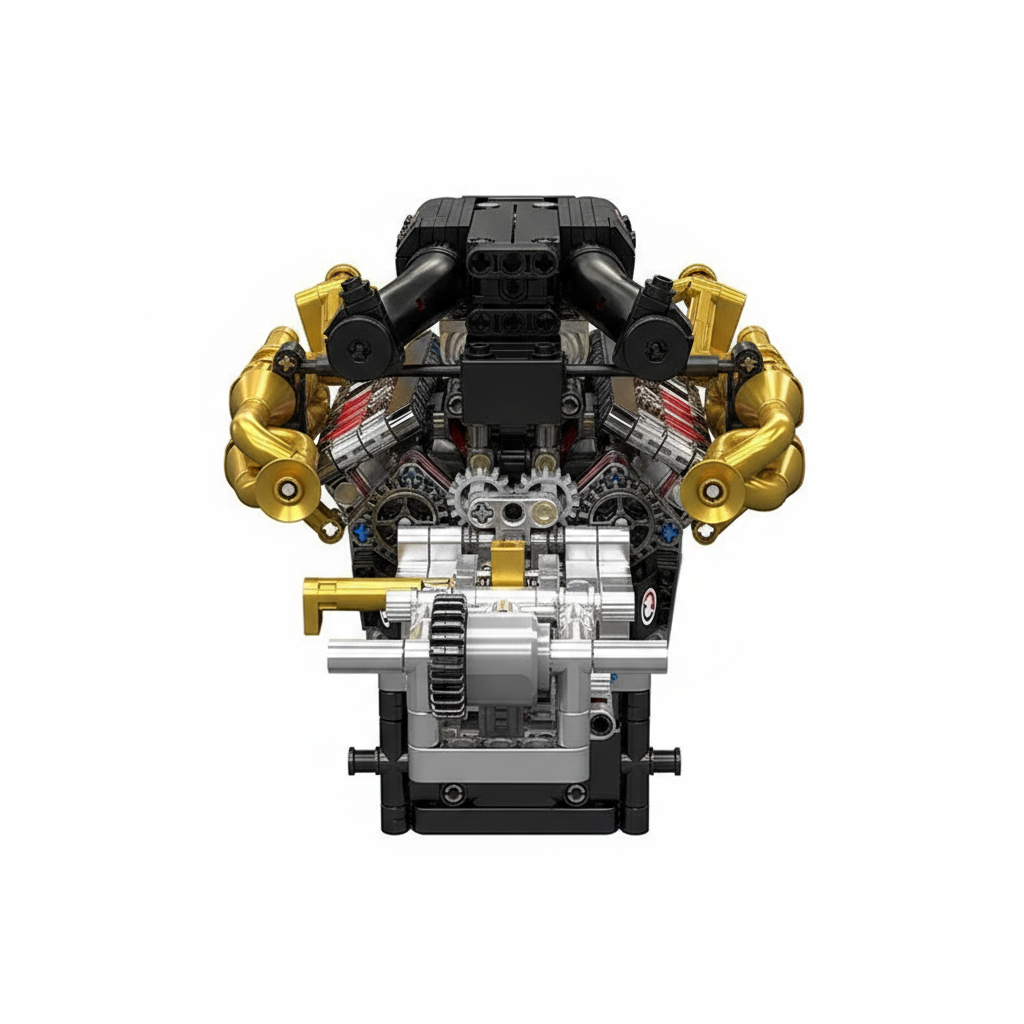 Engine 1:8 Scale Motorized Building Kit