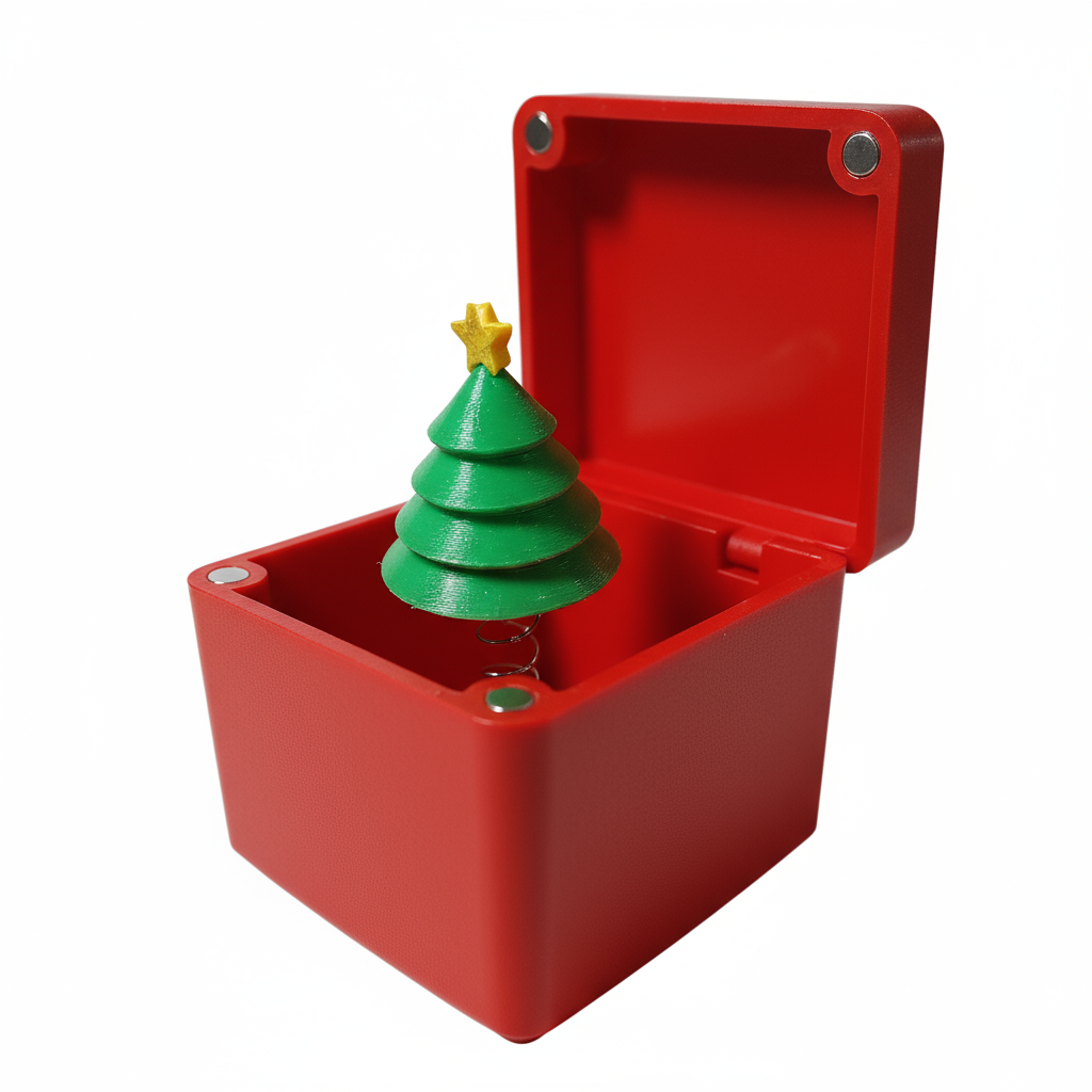 Middle Finger Prank Gift Box – Christmas Edition | Hilarious Spring-Loaded Troll Surprise