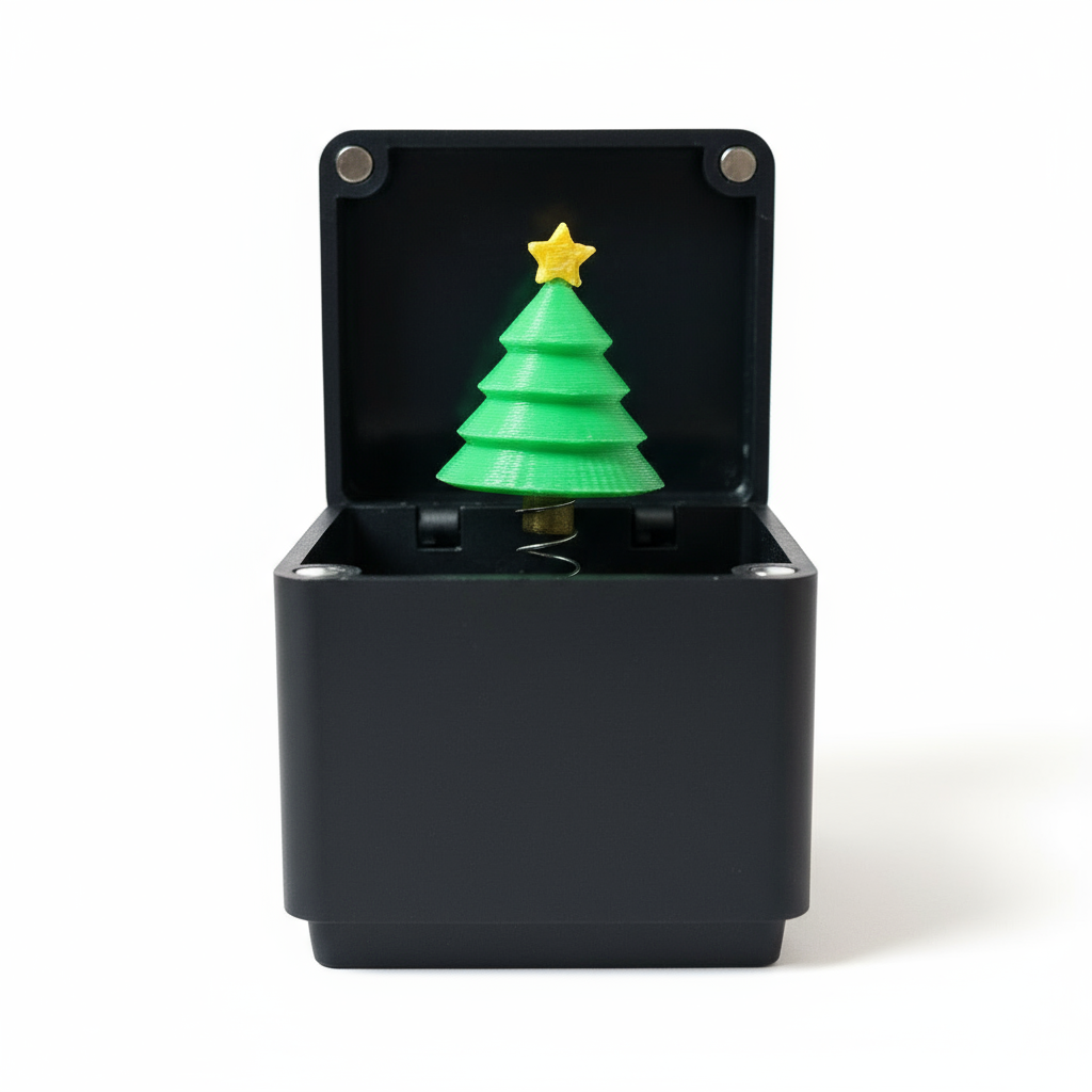 Middle Finger Prank Gift Box – Christmas Edition | Hilarious Spring-Loaded Troll Surprise