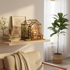 Jenny's Greenhouse DIY Miniature Dollhouse Kit