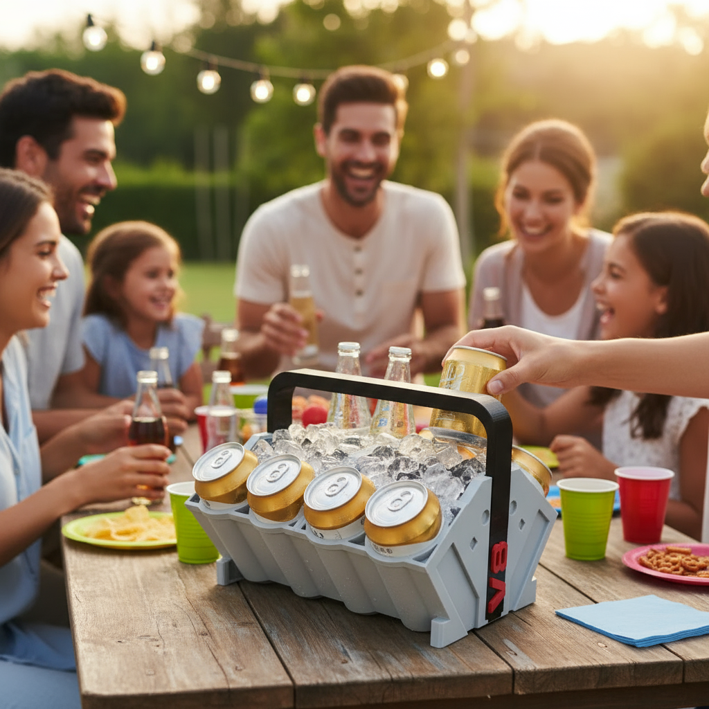 V8/V6 Engine Drink Cooler Bucket - Ultimate Party Ice Holder