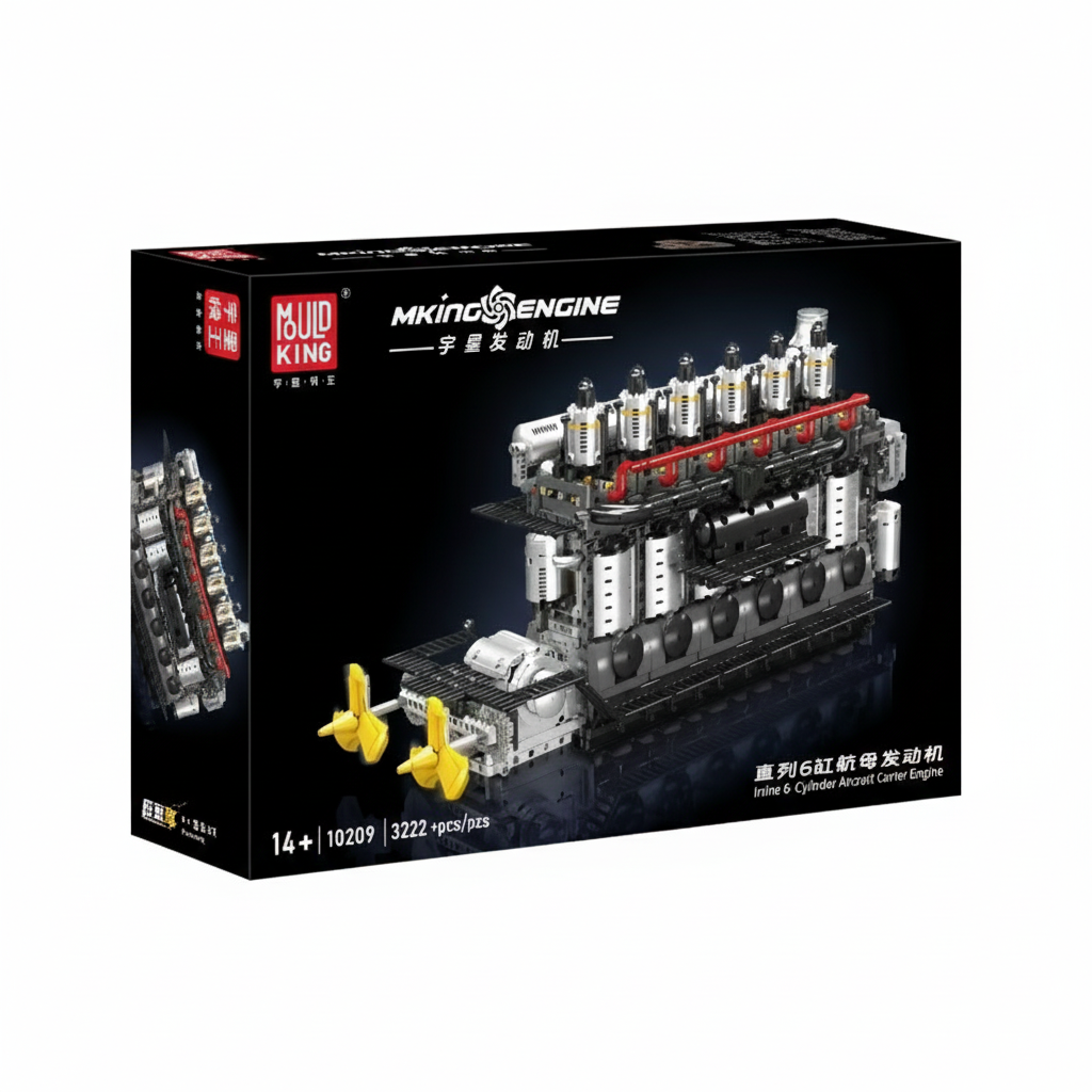 Engine 1:8 Scale Motorized Building Kit
