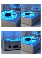 Nordic Wind Bluetooth Speaker & Record Player with White Noise & Ambient Light