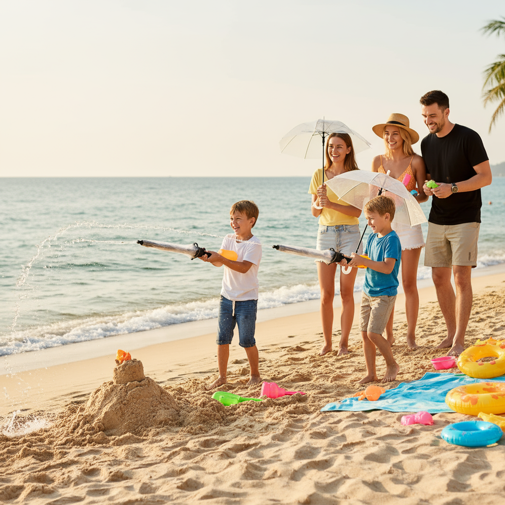 Water Fight Umbrella - The Ultimate Summer Dual-Purpose Weapon!（BUY1 GET 1FREE）