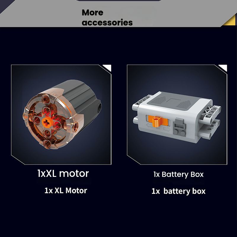 Engine 1:8 Scale Motorized Building Kit