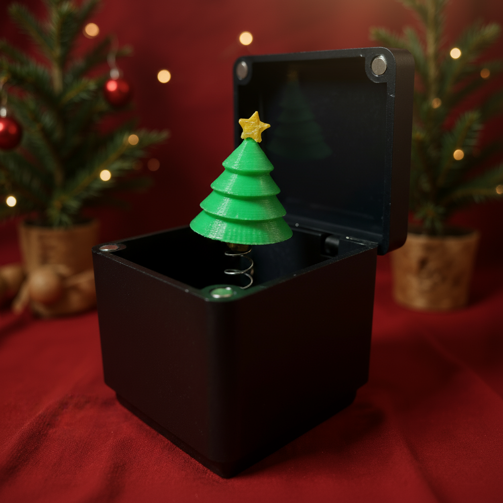 Middle Finger Prank Gift Box – Christmas Edition | Hilarious Spring-Loaded Troll Surprise