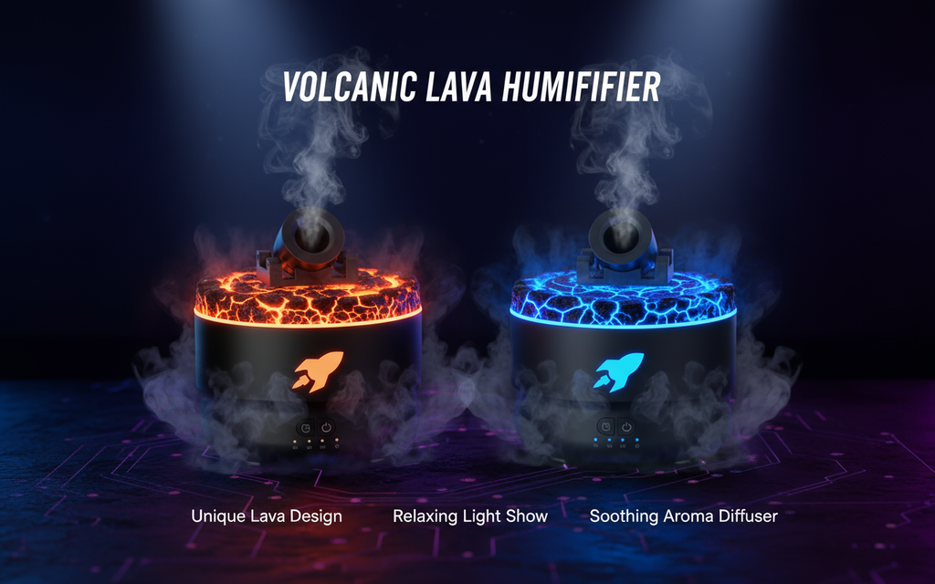 Ultrasonic RGB Humidifier - Your Personal Atmosphere Creator!