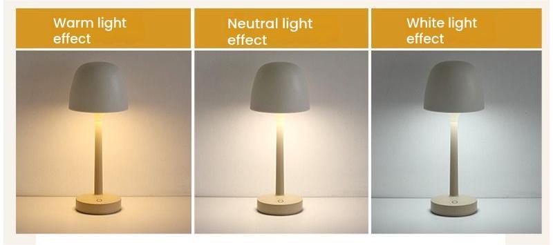 Aurora Flame Projection Desk Lamp - Rechargeable Dynamic Bedroom Night Light