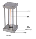 Rechargeable Square LED Night Light - Ambient Bedroom Lamp