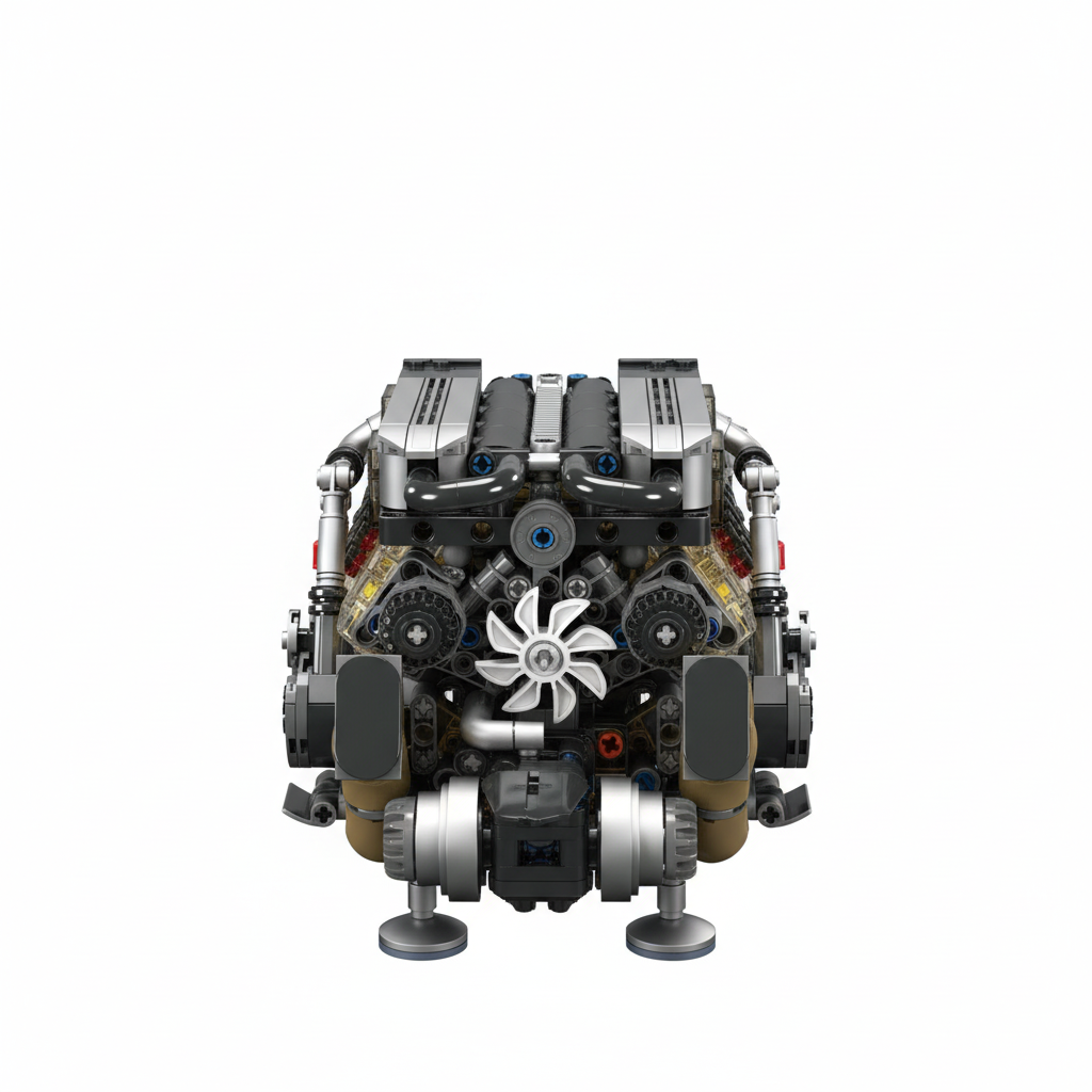 Engine 1:8 Scale Motorized Building Kit