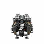 Engine 1:8 Scale Motorized Building Kit