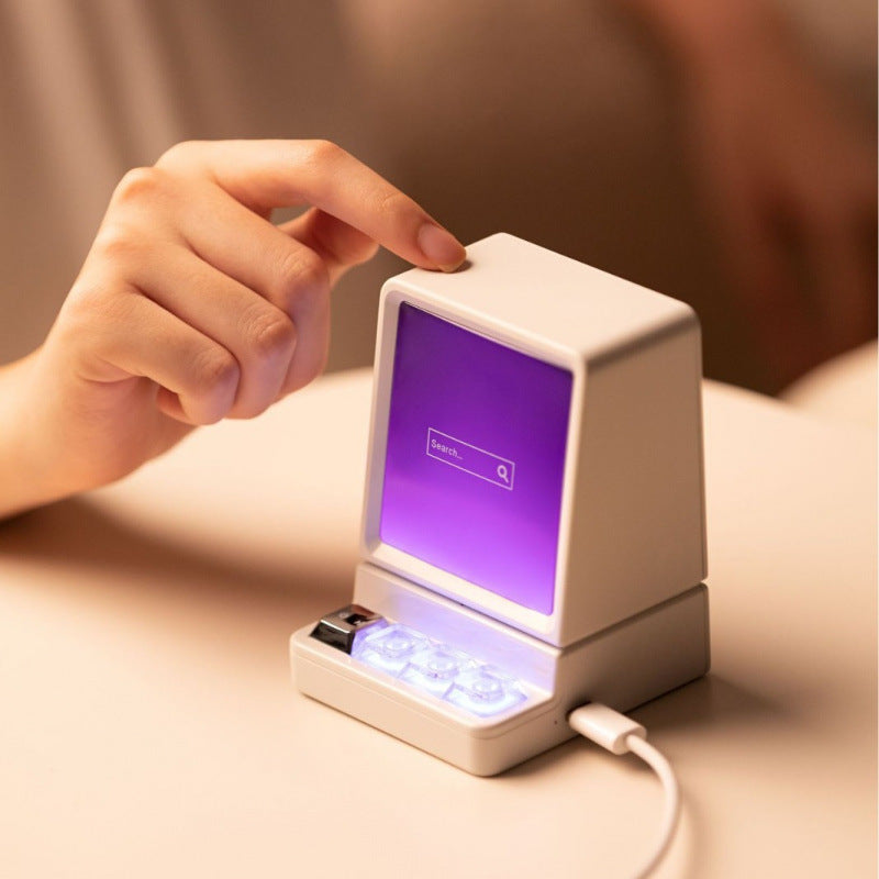 Aura Beam | Compact 5-Driver Bluetooth Speaker with Ambient Lighting for Desktop & Outdoor Use (2025 Model)