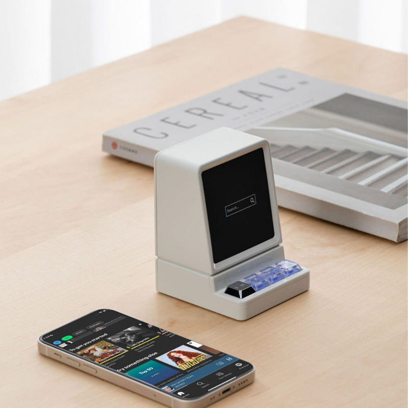 Aura Beam | Compact 5-Driver Bluetooth Speaker with Ambient Lighting for Desktop & Outdoor Use (2025 Model)