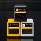 Crypto Cube Display - WiFi Real-Time Cryptocurrency Ticker & Weather Clock