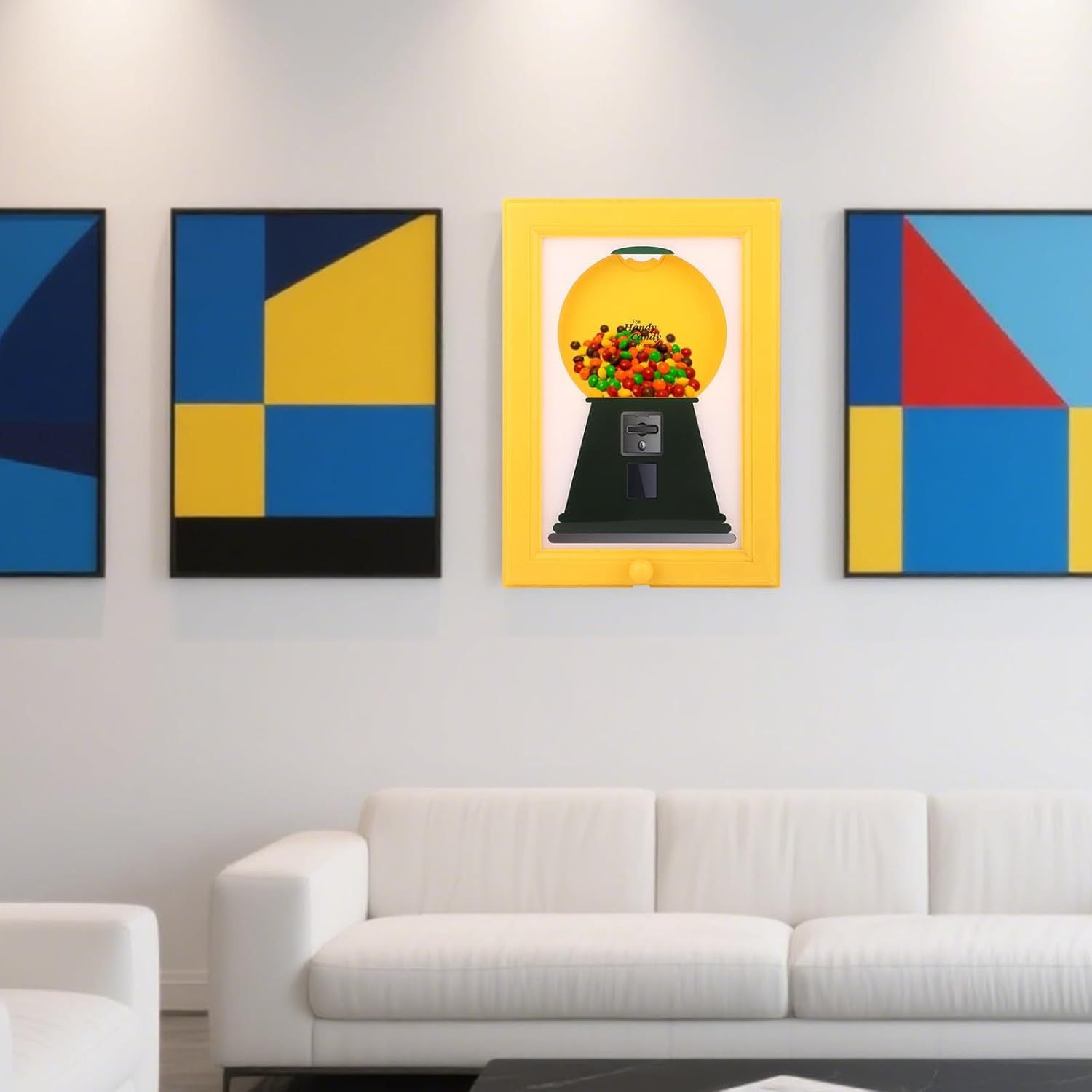 RARE Vintage The Handy Candy Frame Dispenser Photo Frame